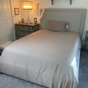 Decolure Luxury Queen Flat sheet Viscose Bamboo
